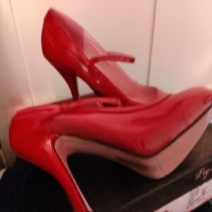 Elegant Red High Heels